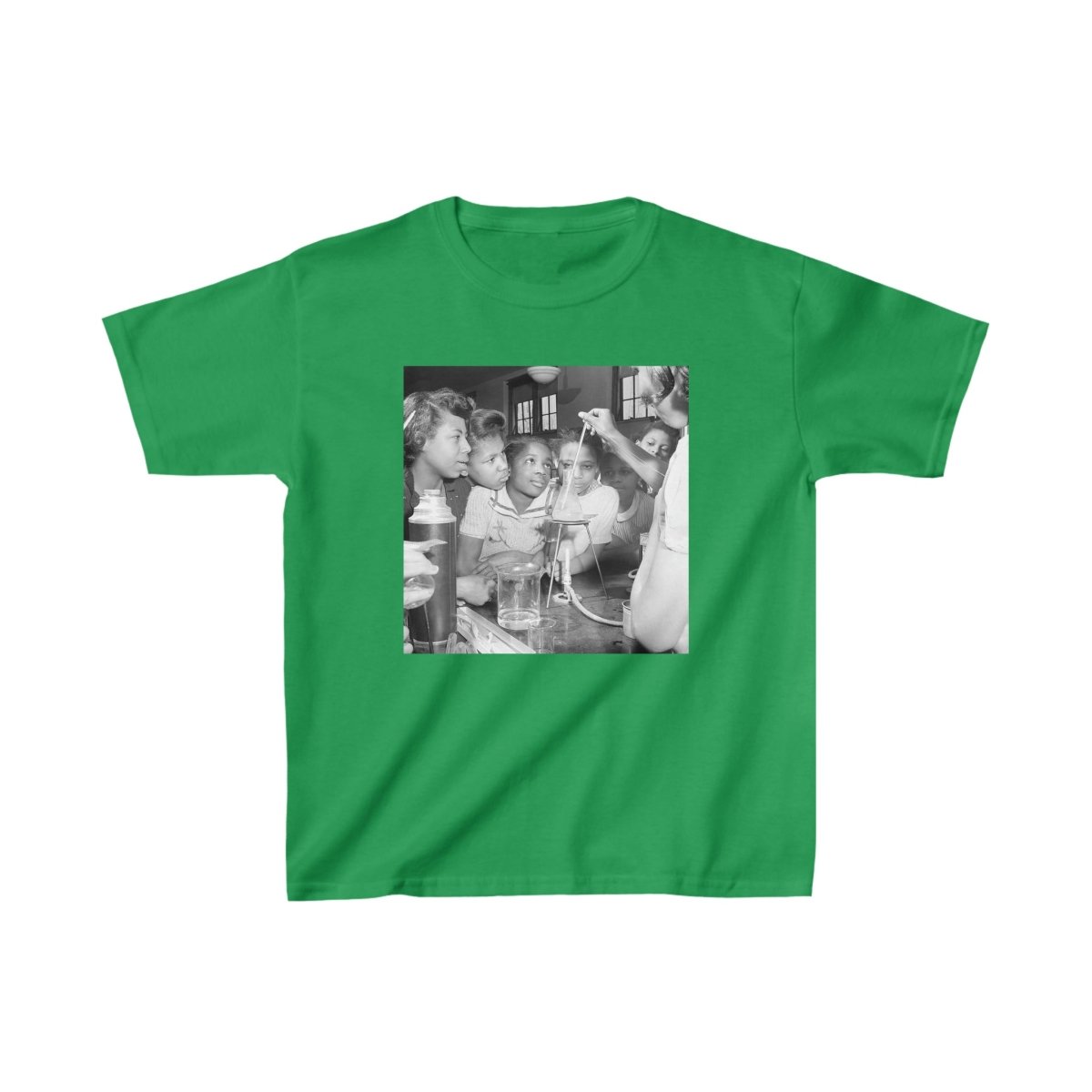 Black Girls STEM Youth Tee - Afrocentric Art by The Trini Gee