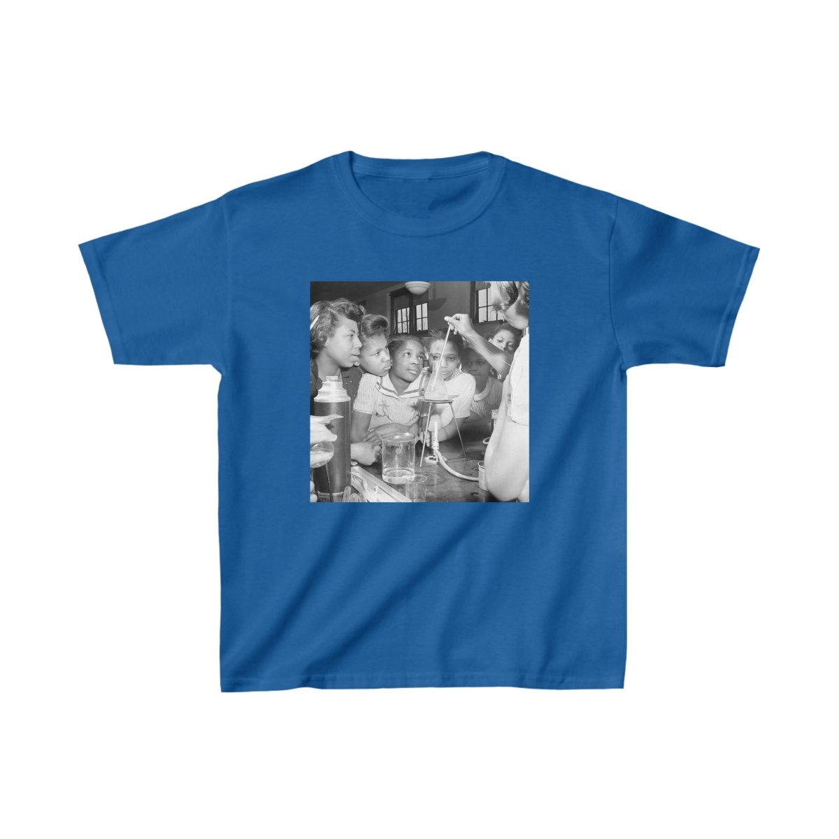 Black Girls STEM Youth Tee - Afrocentric Art by The Trini Gee