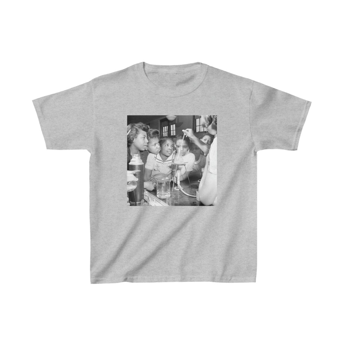 Black Girls STEM Youth Tee - Afrocentric Art by The Trini Gee