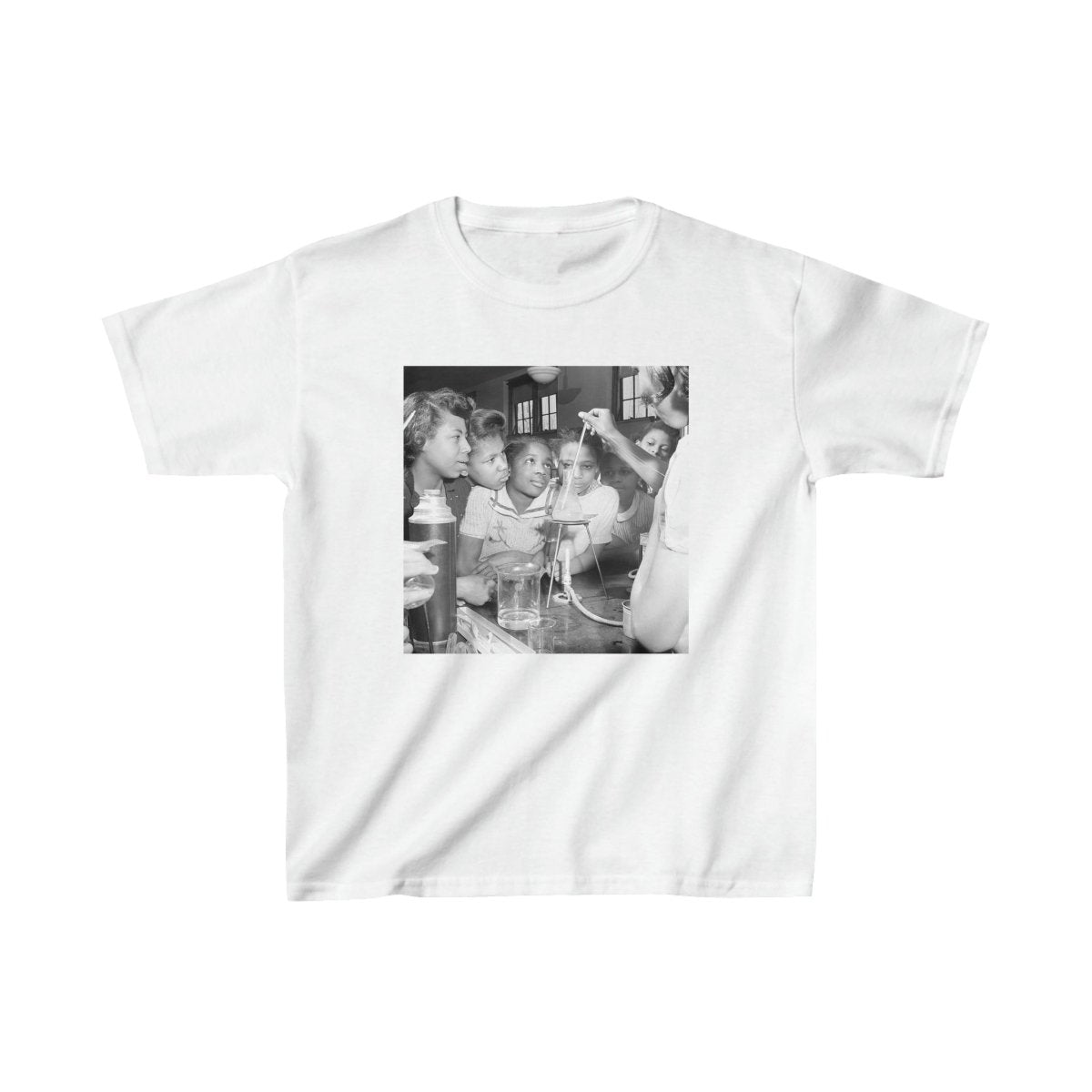 Black Girls STEM Youth Tee - Afrocentric Art by The Trini Gee