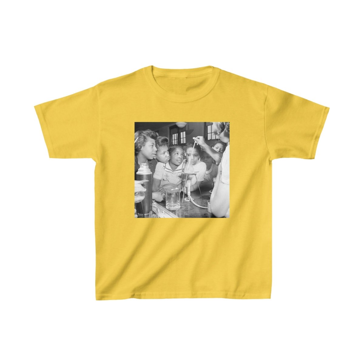 Black Girls STEM Youth Tee - Afrocentric Art by The Trini Gee