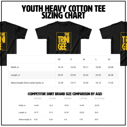 Black Girls STEM Youth Tee - Afrocentric Art by The Trini Gee