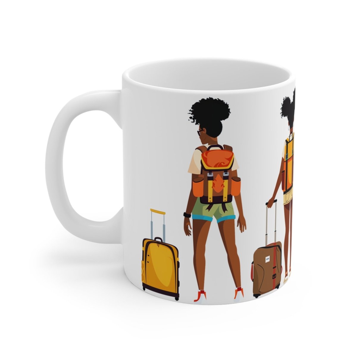 Black Girls Travel Mug - The Trini Gee