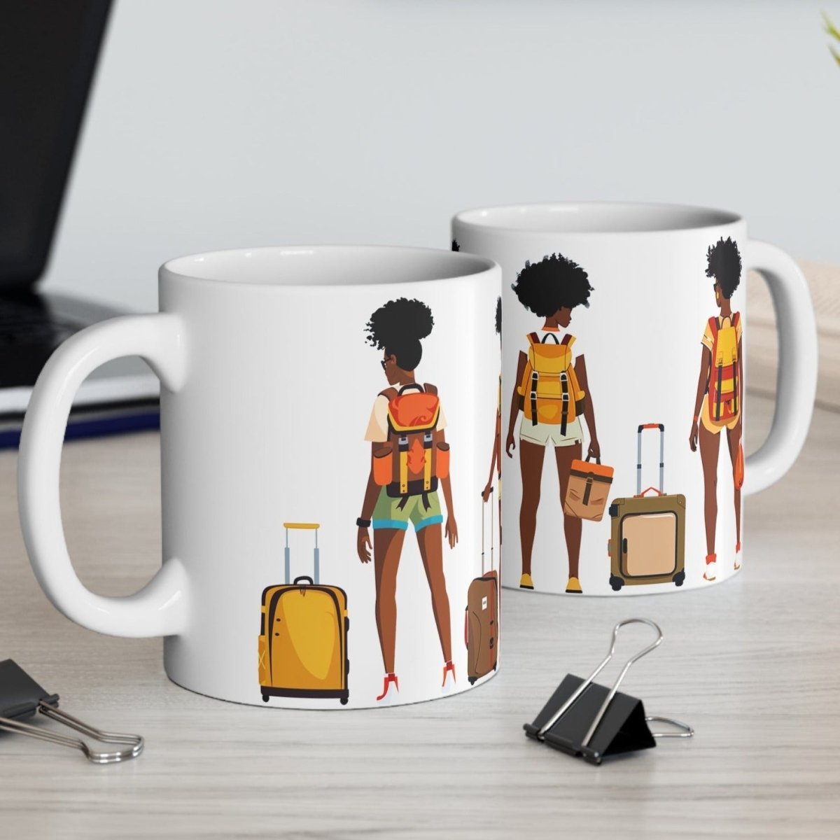 Black Girls Travel Mug - The Trini Gee