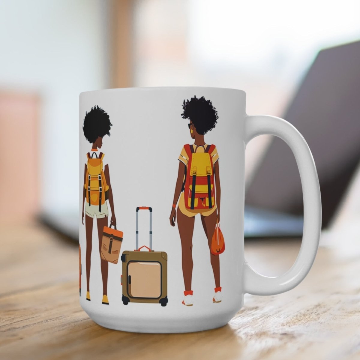 Black Girls Travel Mug - The Trini Gee