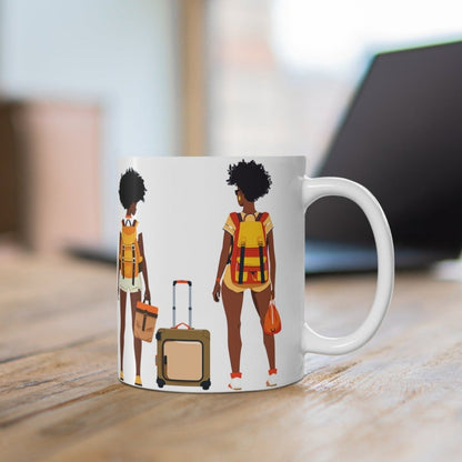 Black Girls Travel Mug - The Trini Gee