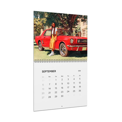 Black Girls with Cars 2026 Calendar - Afrocentric Art by The Trini Gee