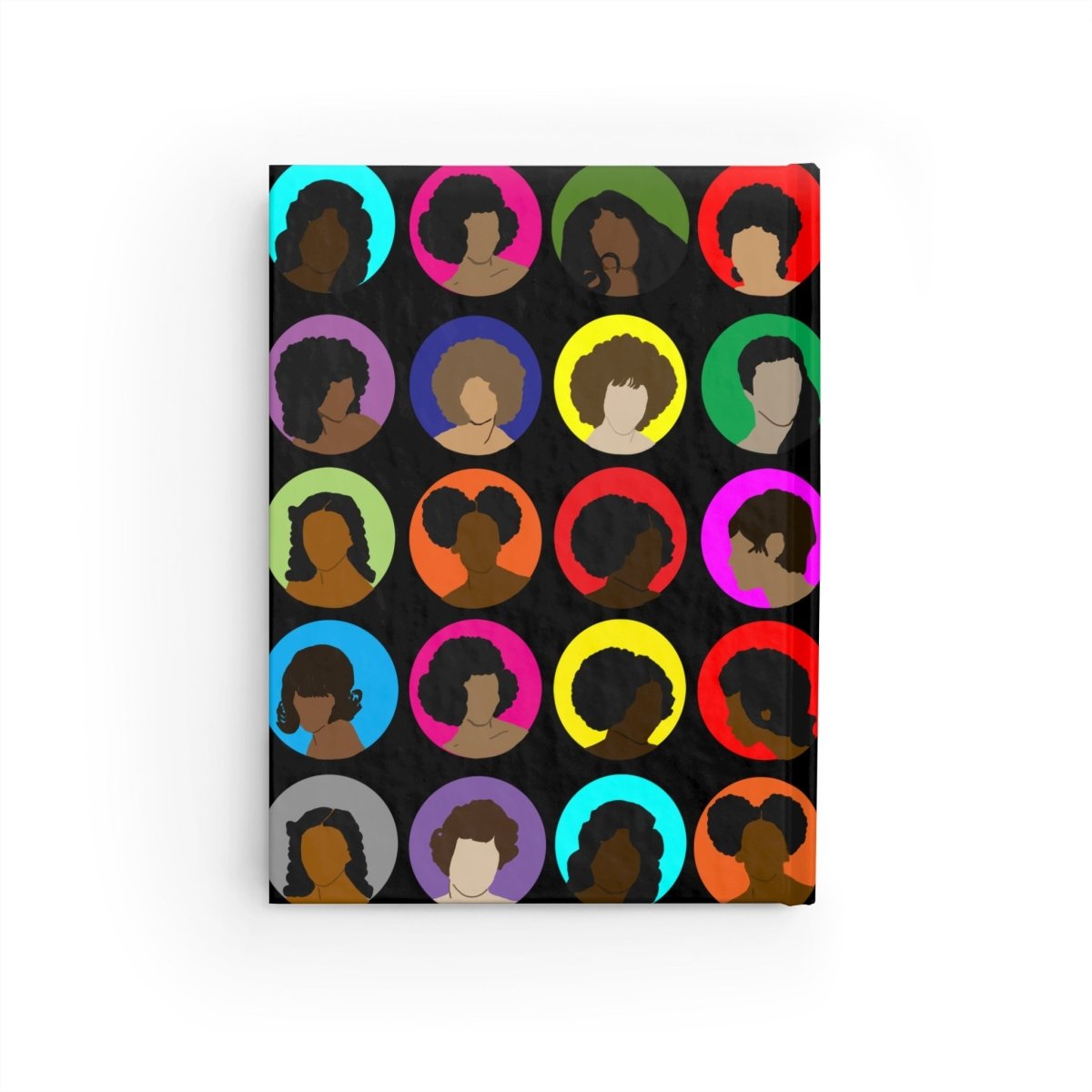 Black Hair Journal - Afrocentric Art by The Trini Gee