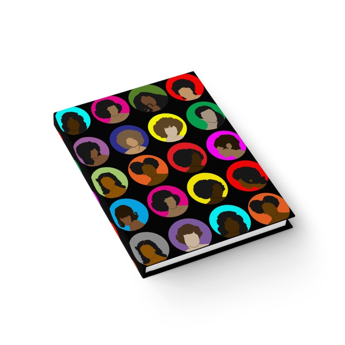 Black Hair Journal - Afrocentric Art by The Trini Gee