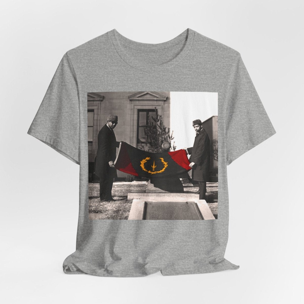 Black Heritage Flag Shirt - Afrocentric Art by The Trini Gee