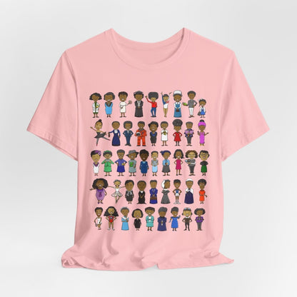 Black History Women Shirt - Afrocentric Art by The Trini Gee