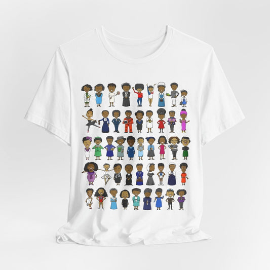 Black History Women Shirt - Afrocentric Art by The Trini Gee
