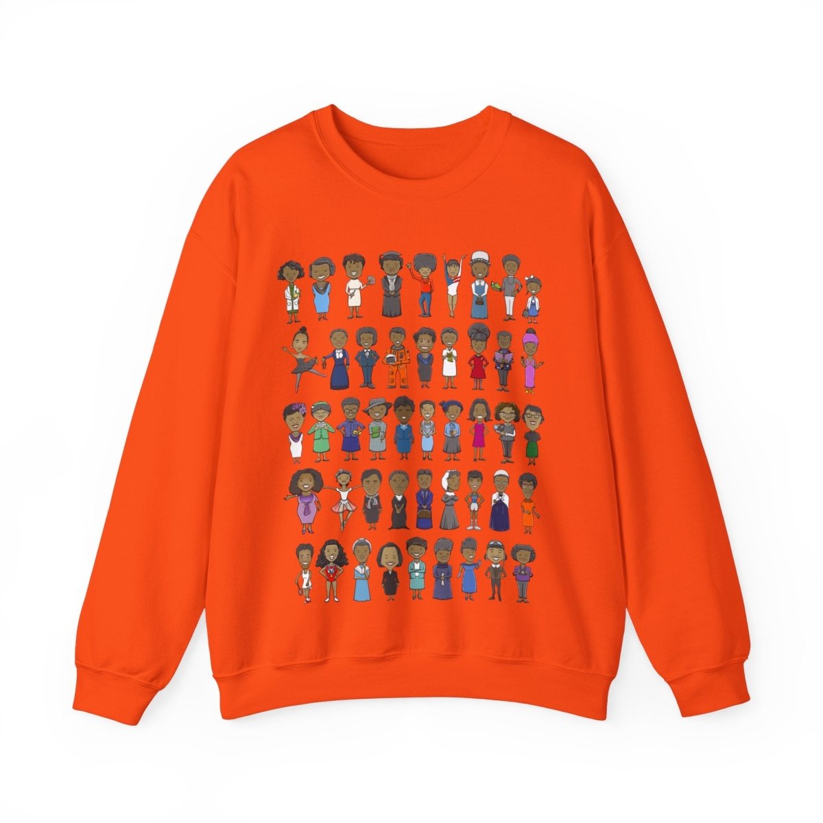 Black History Women Sweatshirt - Afrocentric Art by The Trini Gee