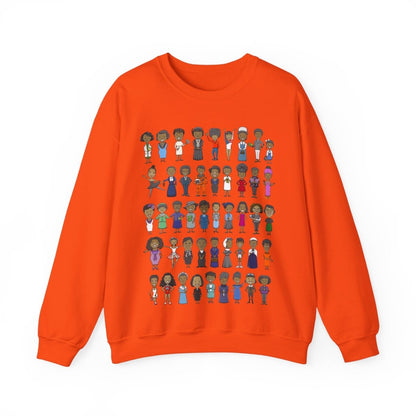 Black History Women Sweatshirt - Afrocentric Art by The Trini Gee