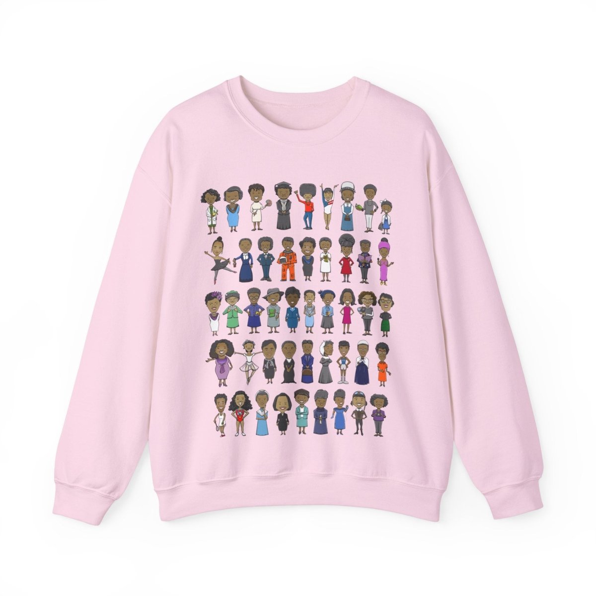 Black History Women Sweatshirt - Afrocentric Art by The Trini Gee