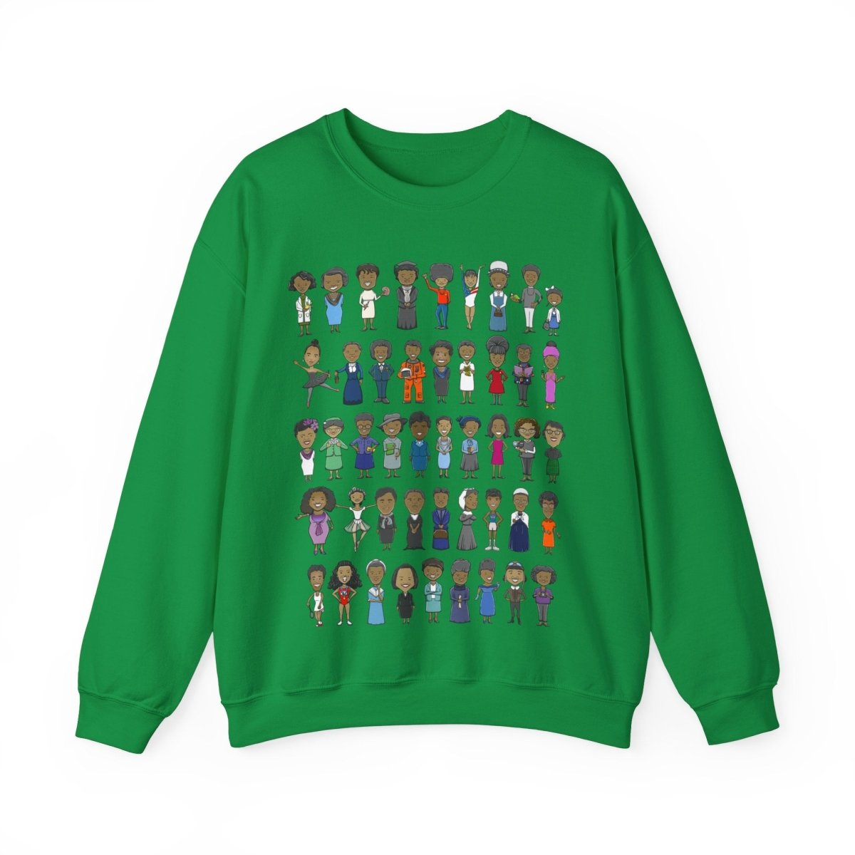 Black History Women Sweatshirt - Afrocentric Art by The Trini Gee
