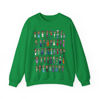 Black History Women Sweatshirt - Afrocentric Art by The Trini Gee