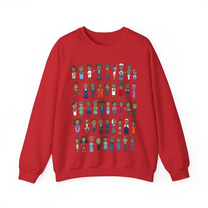 Black History Women Sweatshirt - Afrocentric Art by The Trini Gee