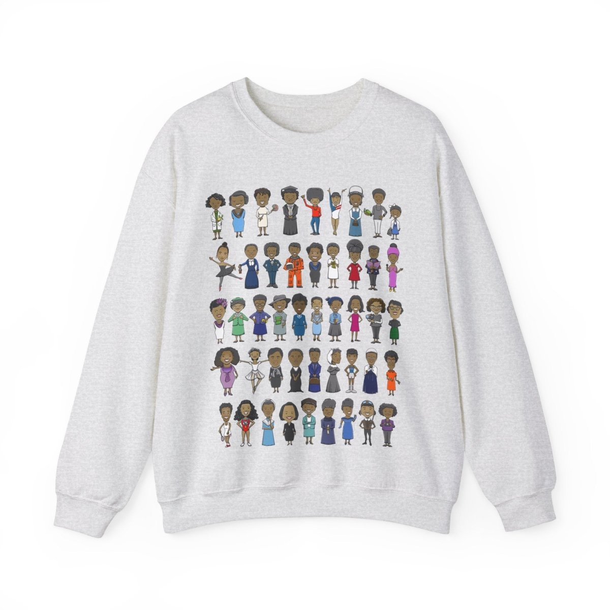 Black History Women Sweatshirt - Afrocentric Art by The Trini Gee