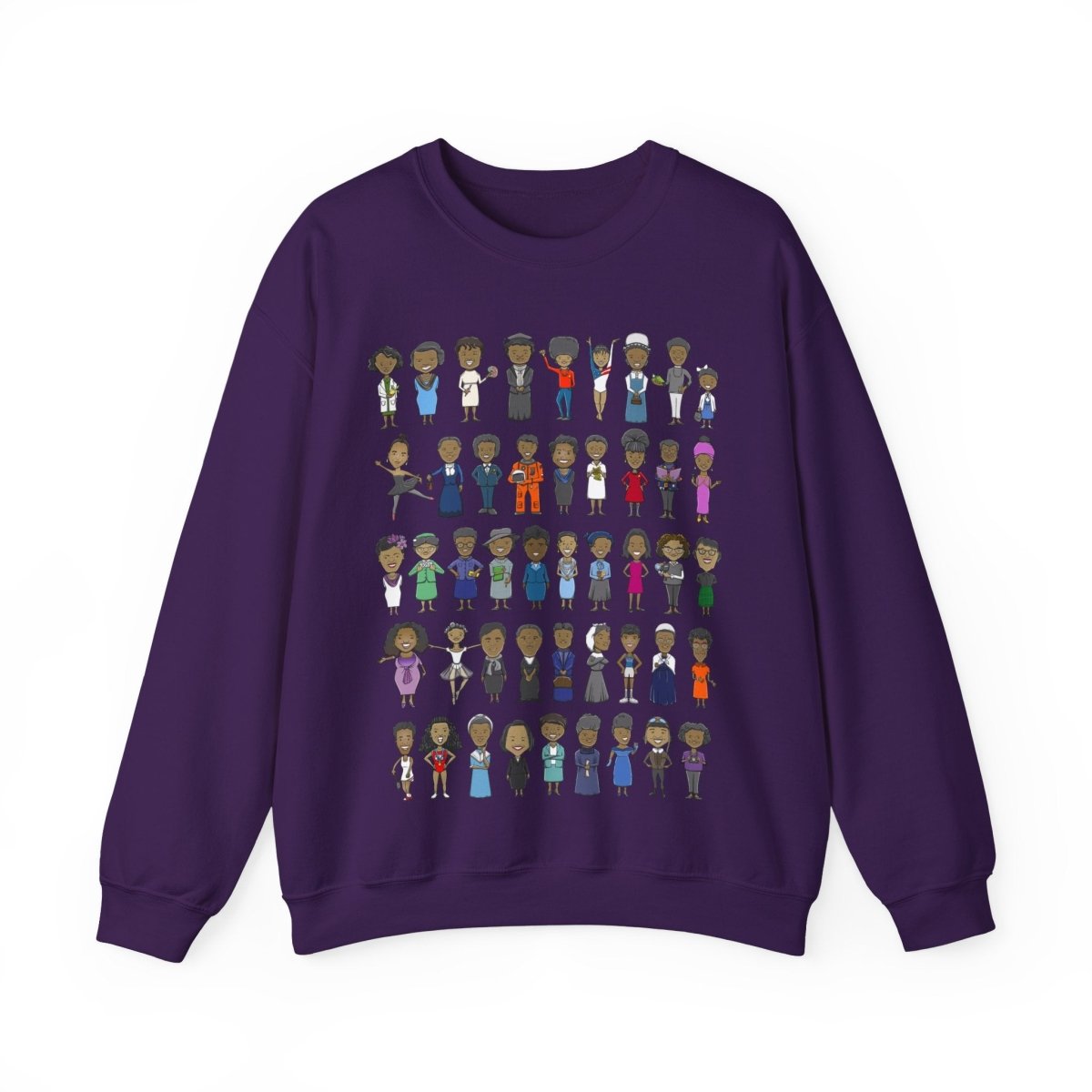Black History Women Sweatshirt - Afrocentric Art by The Trini Gee