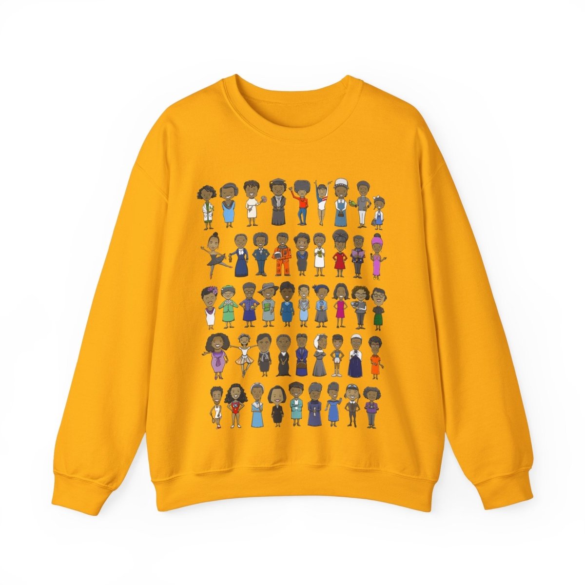 Black History Women Sweatshirt - Afrocentric Art by The Trini Gee