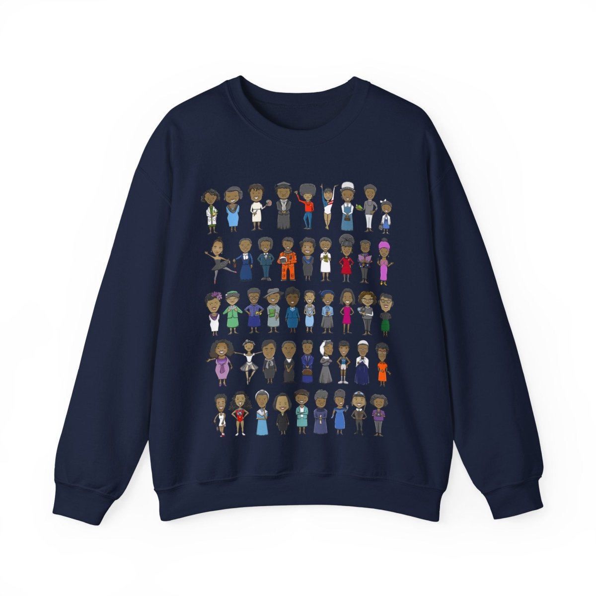Black History Women Sweatshirt - Afrocentric Art by The Trini Gee