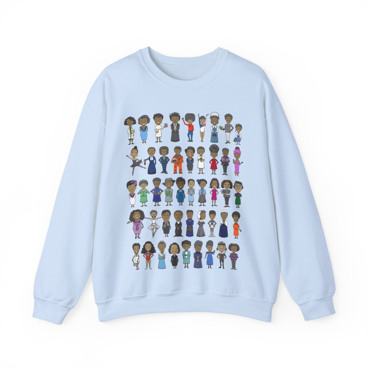 Black History Women Sweatshirt - Afrocentric Art by The Trini Gee