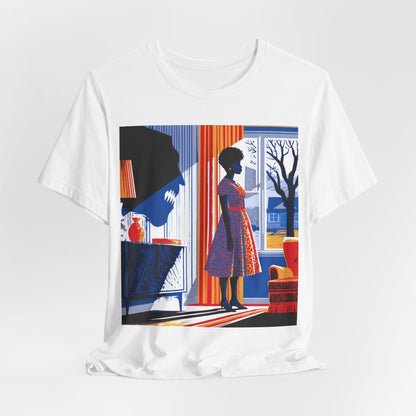 Black Horror Graphic Shirt - Afrocentric Art by The Trini Gee