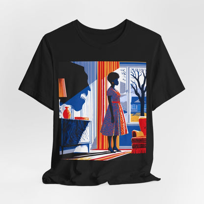 Black Horror Graphic Shirt - Afrocentric Art by The Trini Gee
