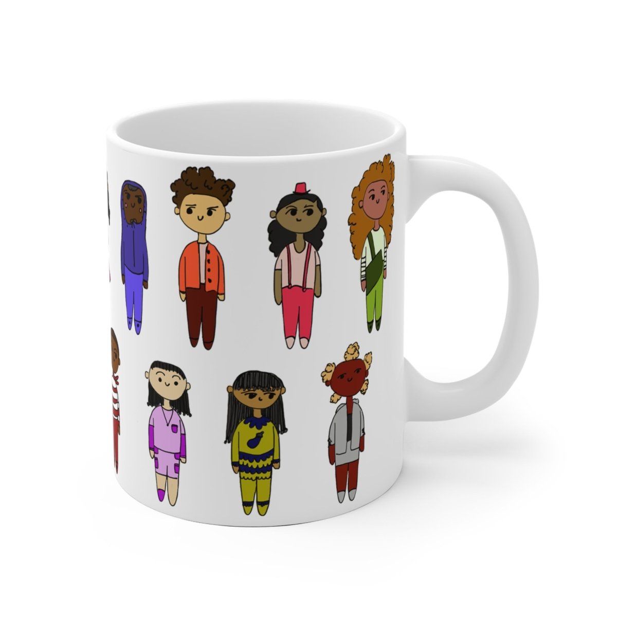 Black Kids Mug - Afrocentric Art by The Trini Gee