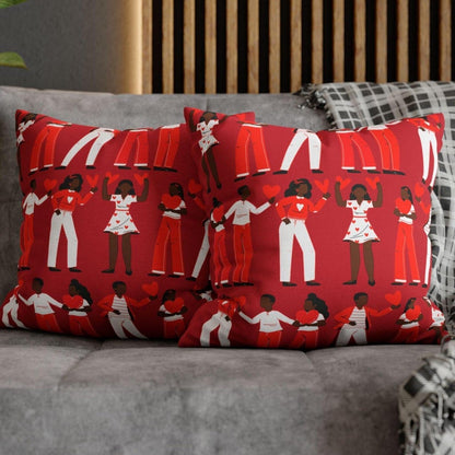 Black Love Pillow - The Trini Gee