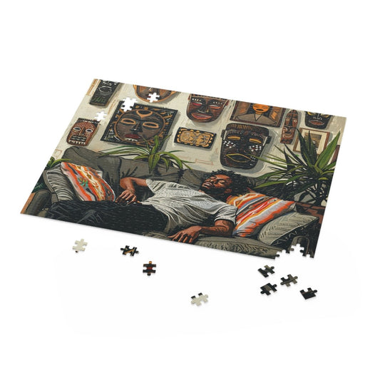 Black Man Relax Puzzle - The Trini Gee