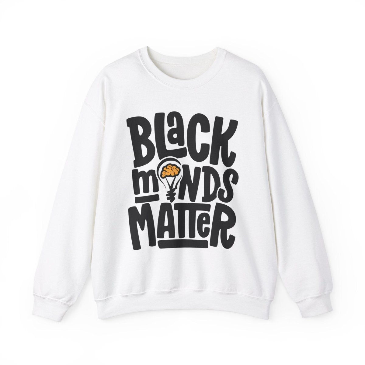 Black Minds Matter Sweatshirt - Afrocentric Art by The Trini Gee