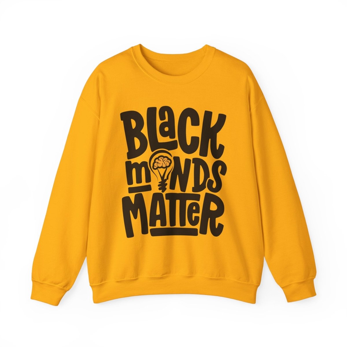 Black Minds Matter Sweatshirt - Afrocentric Art by The Trini Gee