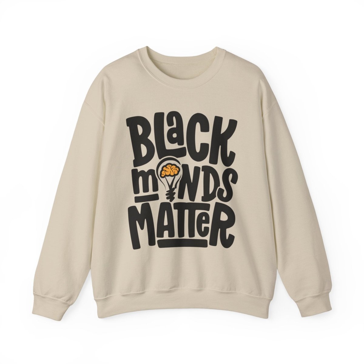 Black Minds Matter Sweatshirt - Afrocentric Art by The Trini Gee