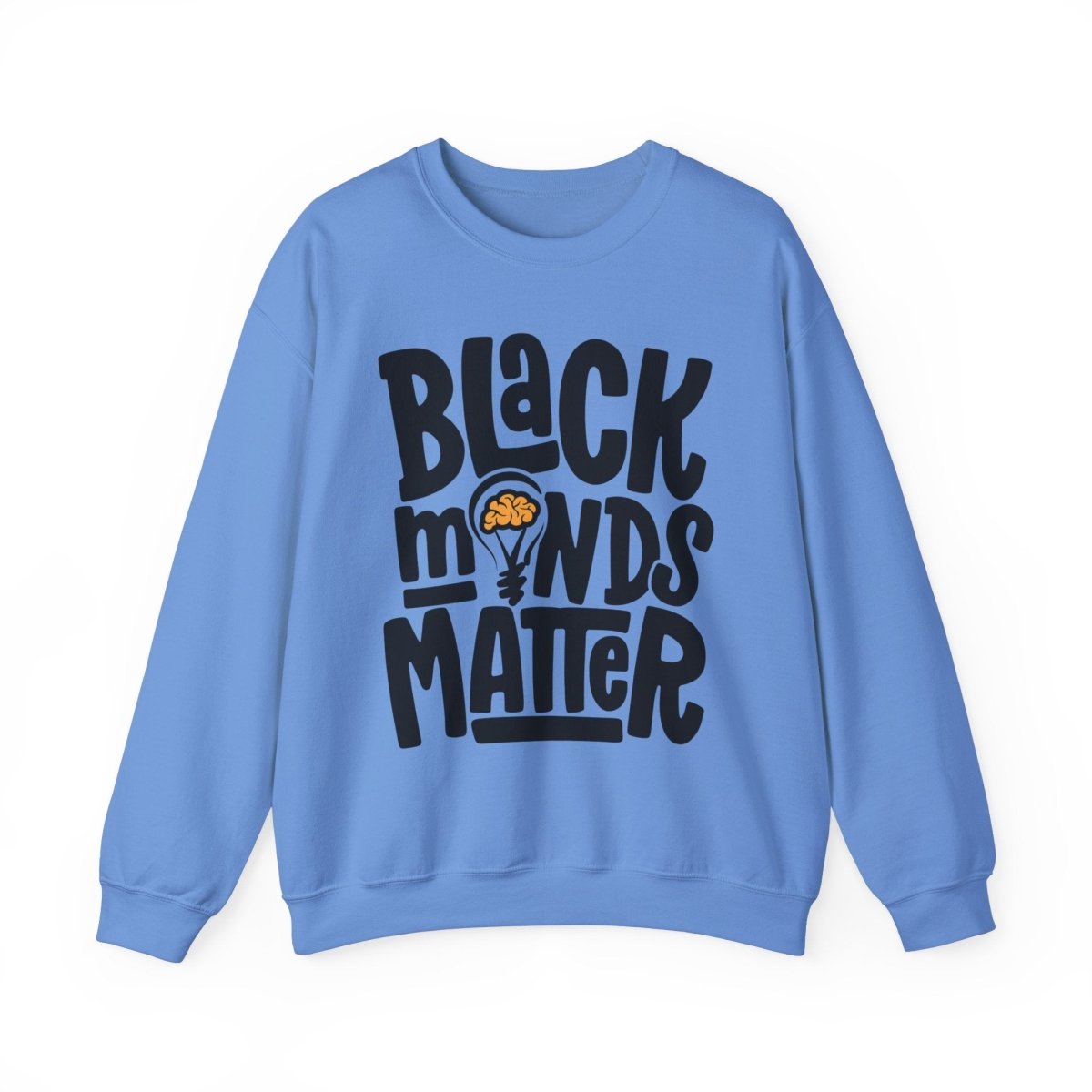 Black Minds Matter Sweatshirt - Afrocentric Art by The Trini Gee