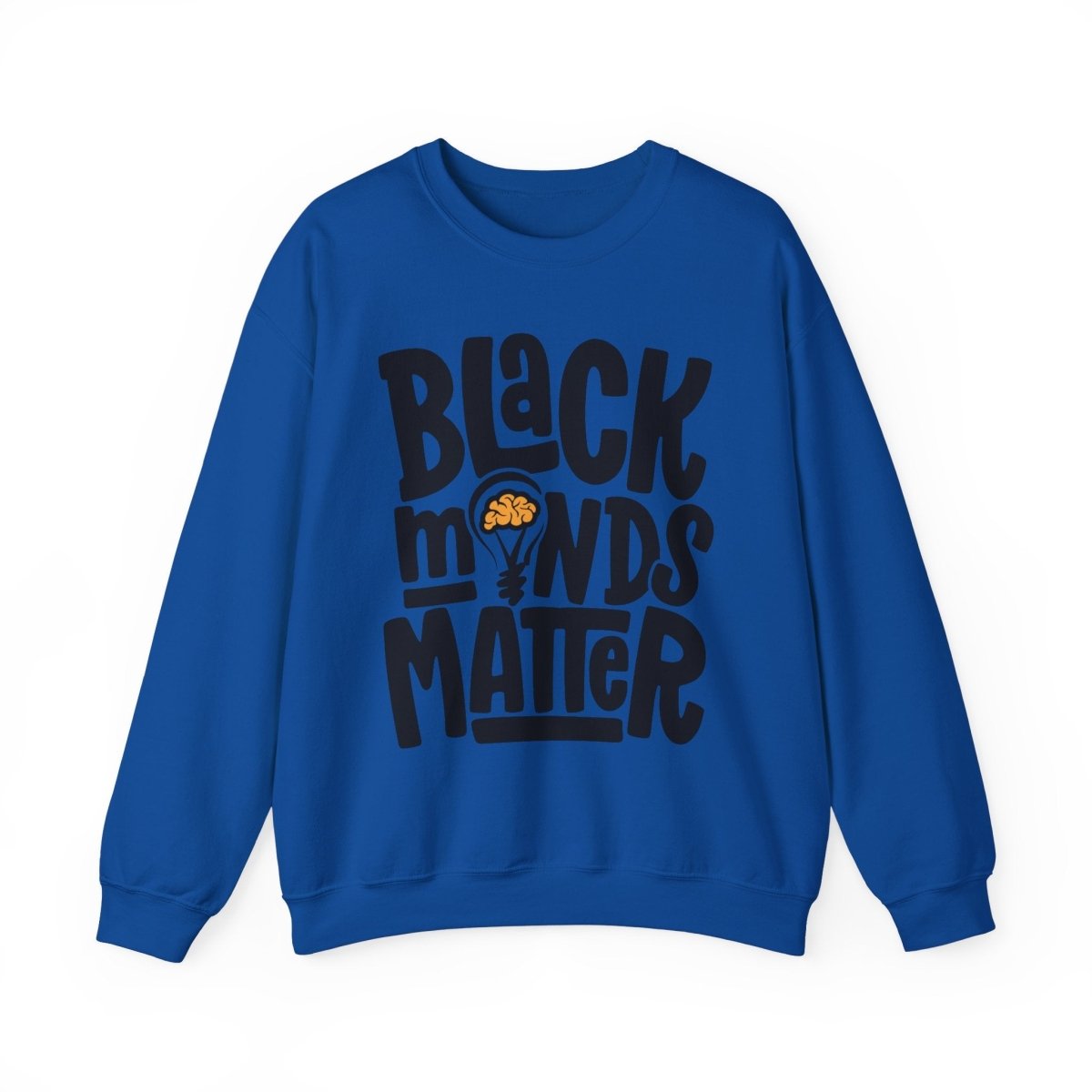 Black Minds Matter Sweatshirt - Afrocentric Art by The Trini Gee
