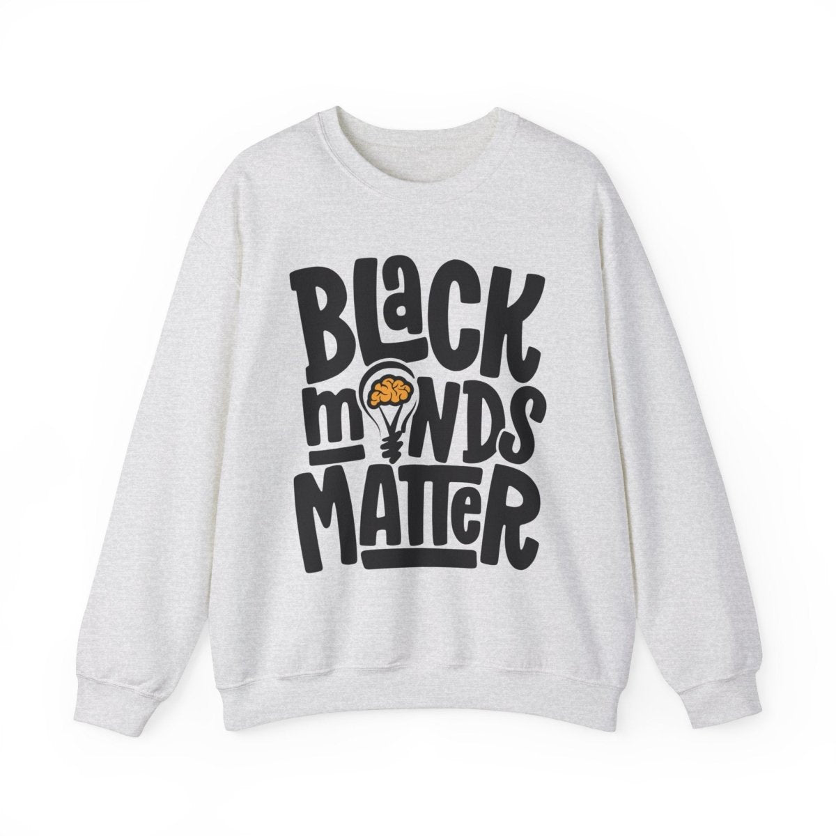 Black Minds Matter Sweatshirt - Afrocentric Art by The Trini Gee
