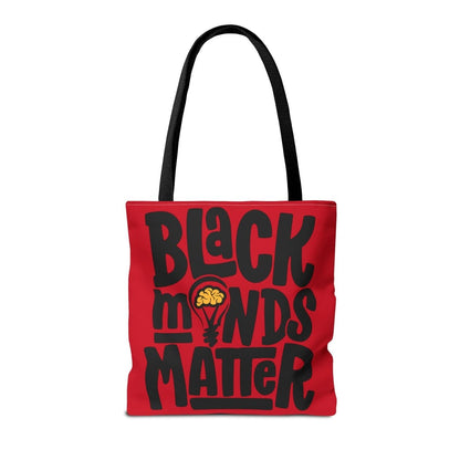 Black Minds Matter Tote Bag - Afrocentric Art by The Trini Gee