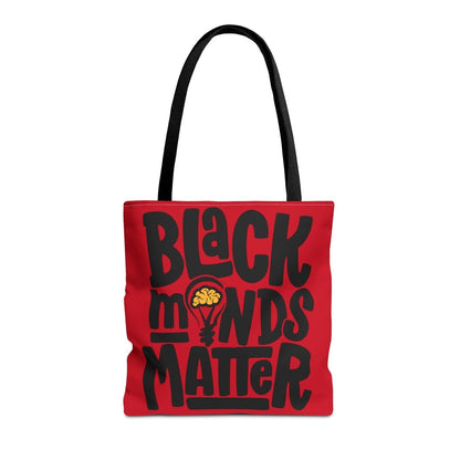 Black Minds Matter Tote Bag - Afrocentric Art by The Trini Gee