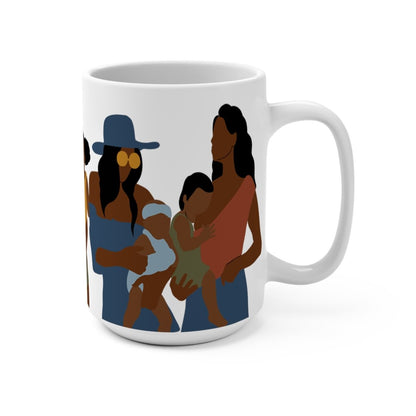 Black Motherhood Mug - Afrocentric Art by The Trini Gee