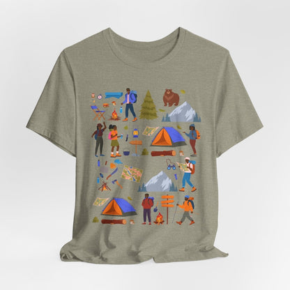 Black Nature Lovers Shirt - Afrocentric Art by The Trini Gee