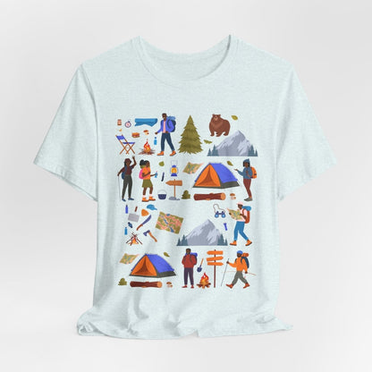 Black Nature Lovers Shirt - Afrocentric Art by The Trini Gee