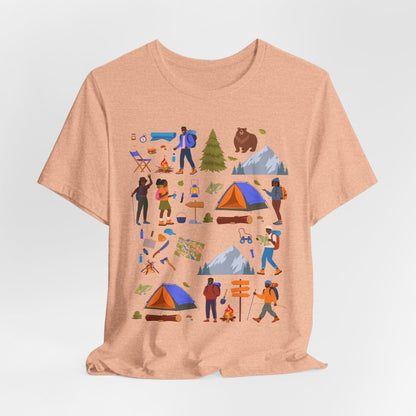 Black Nature Lovers Shirt - Afrocentric Art by The Trini Gee