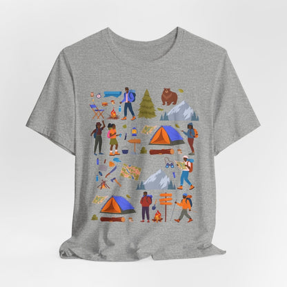 Black Nature Lovers Shirt - Afrocentric Art by The Trini Gee