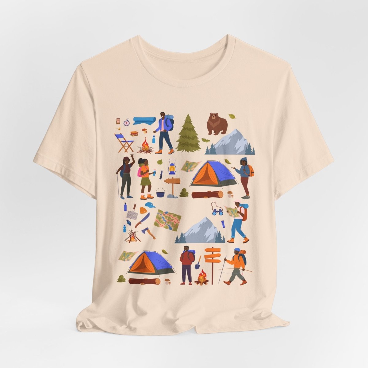 Black Nature Lovers Shirt - Afrocentric Art by The Trini Gee