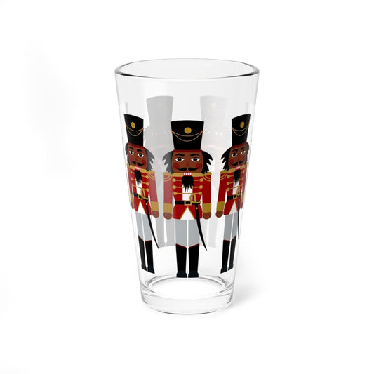 Black Nutcrackers 16oz Glass - The Trini Gee