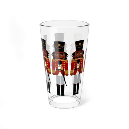 Black Nutcrackers 16oz Glass - The Trini Gee