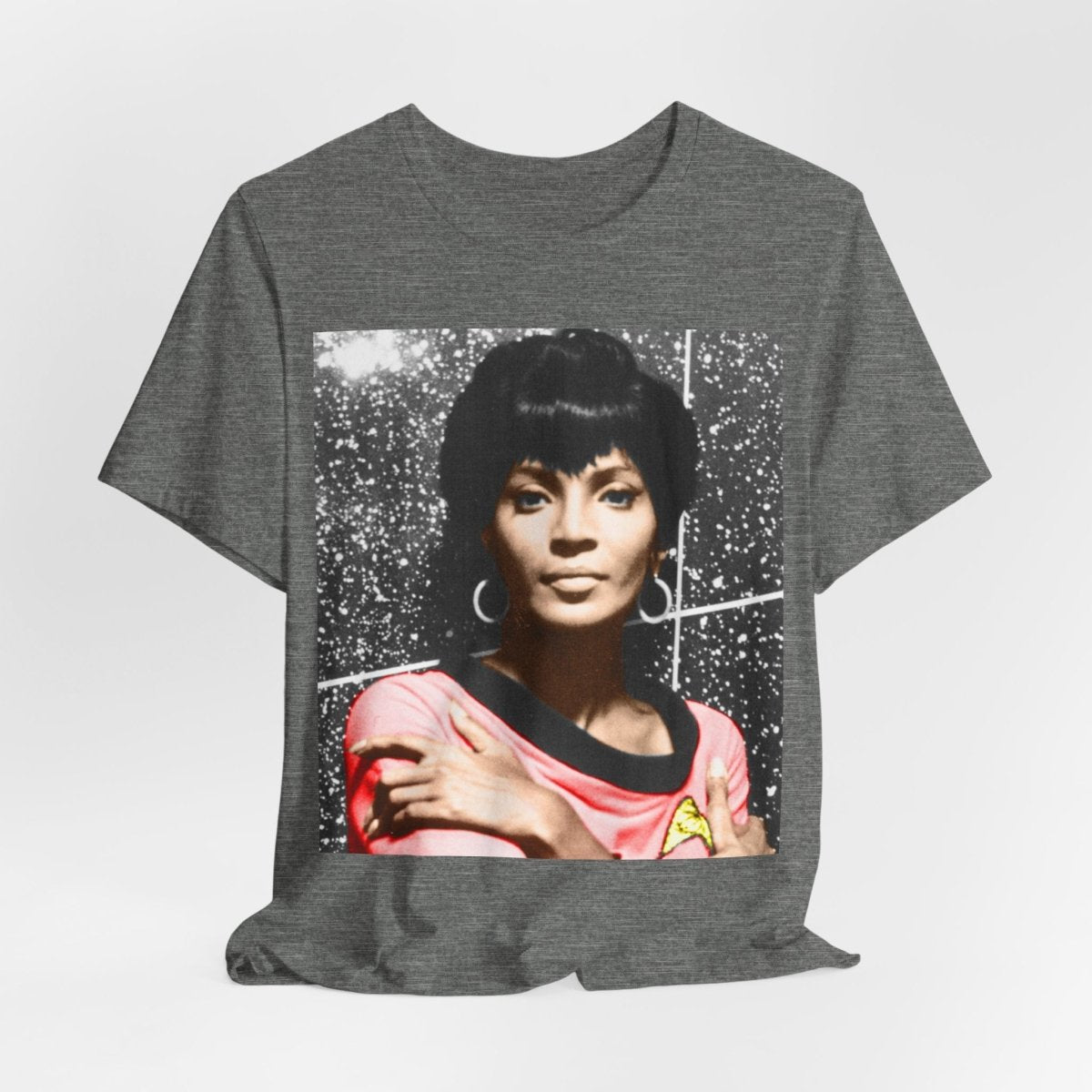 Black on Trek Shirt - Afrocentric Art by The Trini Gee