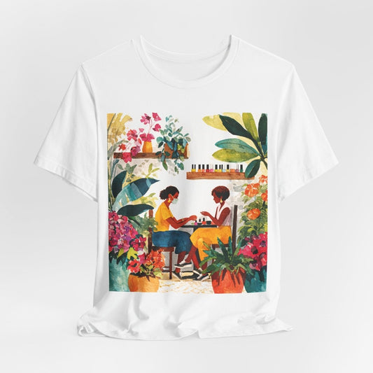 Black Owned Nail Shop Shirt - Afrocentric Art by The Trini Gee